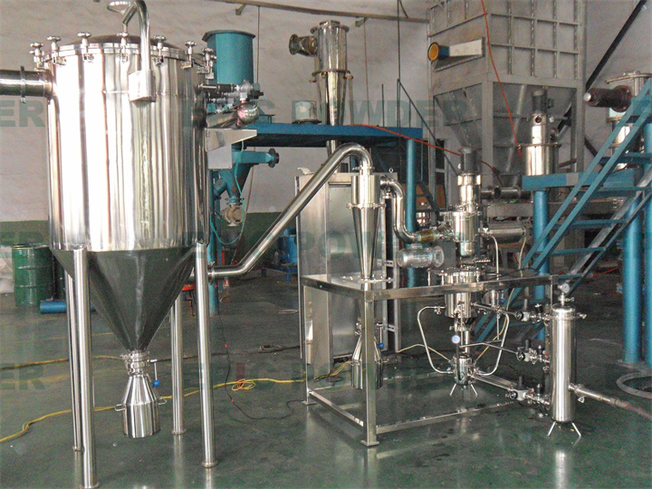 大型對(duì)撞式氣流粉碎機(jī)